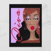 DIVA is een vierletterwoord...Briefkaarten Briefkaart (Voorkant)