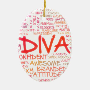 Diva Keramisch Ornament