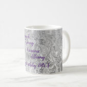 DIVA Life Lights Joyeux Anniversaire classique Mug (Devant droit)