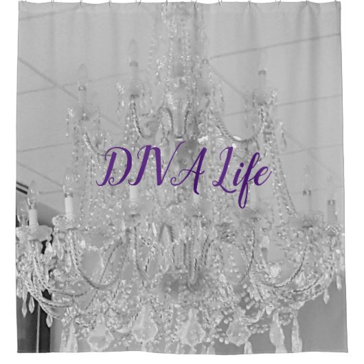 DIVA Life Lights Shower Curtain Douchegordijn (Voorkant)