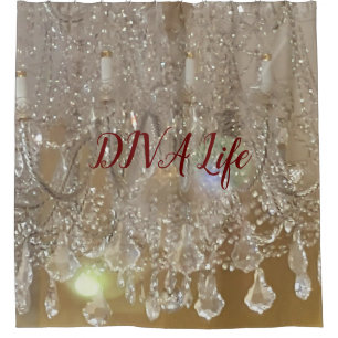 DIVA Life Sparkles Showgordijn Douchegordijn