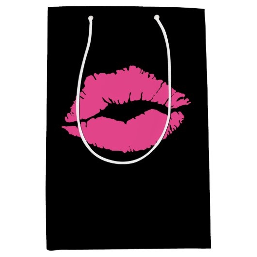 "Diva Lips" Medium Cadeauzakje (Voorkant)