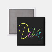 Diva Magneet (Voorkant / Achterkant)