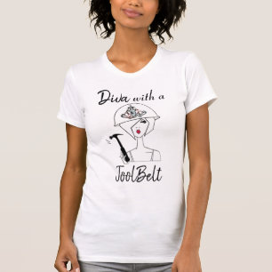 "Diva met een ToolBelt!" T-shirt