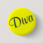 Diva Mini Button (Voorkant)