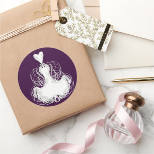 Diva Mode Sticker White Dress