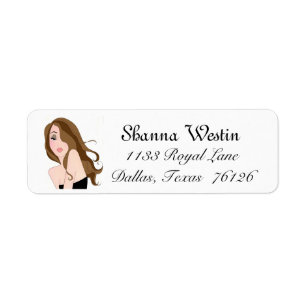 Diva of a Address Label