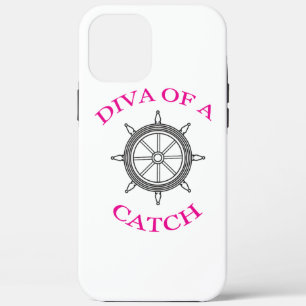 Diva of a Catch iPhone 12 Pro Max Hoesje