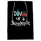 "DIVA of a Scientist" Medium Cadeauzakje (Voorkant)