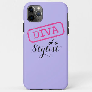 Diva of a Stylist. iPhone 11 Pro Max Hoesje