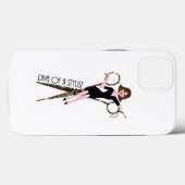 Diva of a Stylist (Dark Hair) Case-Mate iPhone Case (Achterkant (horizontaal))