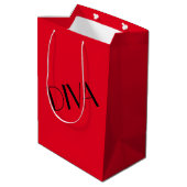 "Diva of a Stylist" Gemiddelde Gift Bag Medium Cadeauzakje (Achterkant Gekanteld)