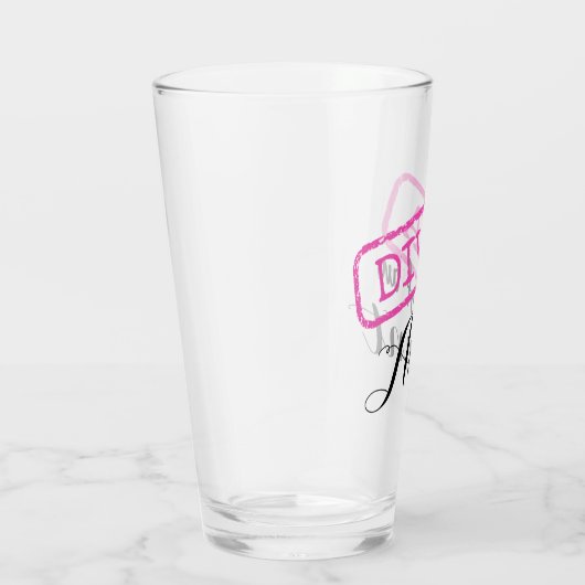 "Diva of a tante" Glas (Rechts)