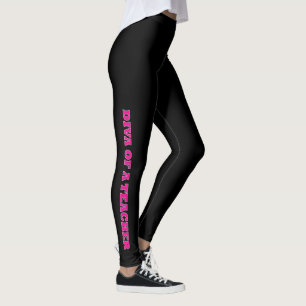 "Diva of a Teacher"-Leggings Leggings