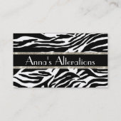 "Diva of Seamstress" Carte de visite (Dos)