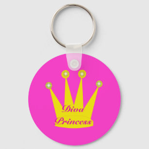 Diva Princess Crown Sleutelhanger