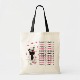 Diva Pug: Apugging Fabulous Canvas tas