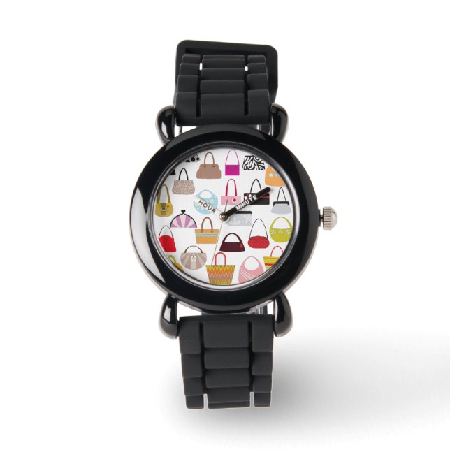 Diva Purse Lover Design Horloge (Voorkant)