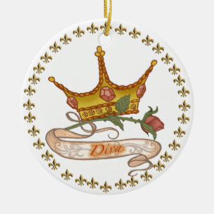 Diva Queen ornament