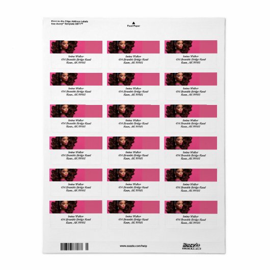 Diva Revolution: Diva-ish Delights Label (Full Sheet)