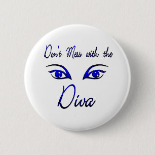 Diva. Ronde Button 5,7 Cm