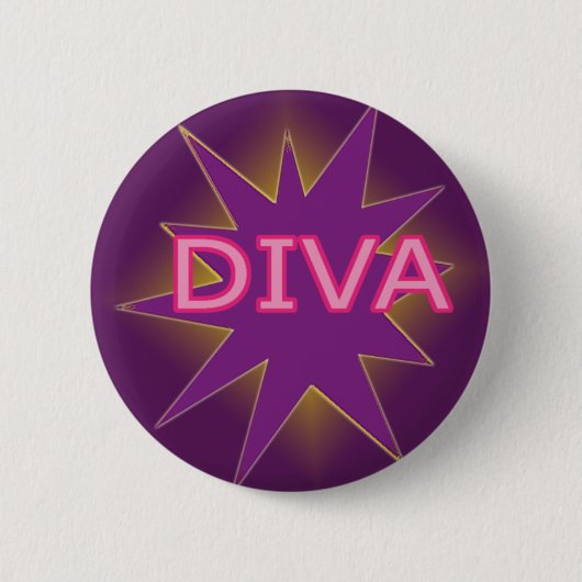 DIVA RONDE BUTTON 5,7 CM (Voorkant)