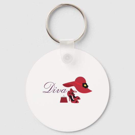 Diva Sleutelhanger (Voorkant)