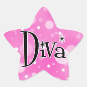 Diva ster stickers