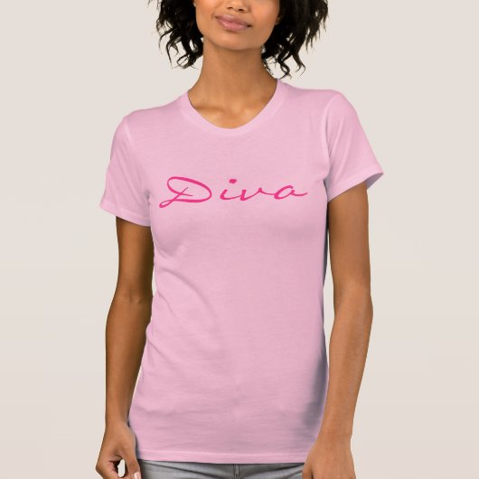 Diva T-shirt (Voorkant)