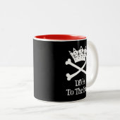 "Diva to the Bone" DIVA-Mok Tweekleurige Koffiemok (Voorkant rechts)