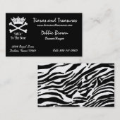 "DIVA to the Bone" Diva Visitekaartjes (Voorkant / Achterkant)