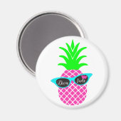 Diva van een ananas! magneet (Voorkant / Achterkant)