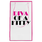 "DIVA van een Kitten" cadeautasje (Voorkant)