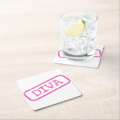 "DIVA" VIERKANTE KARTONNEN ONDERZETTER (Insitu)