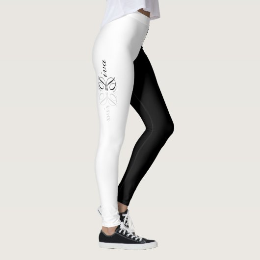 Diva Vrouwen witte leggings (Rechts)