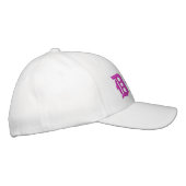 Diva White avec Casquette Dames Rose Chaud (Droite)