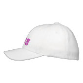 Diva White avec Casquette Dames Rose Chaud (Gauche)