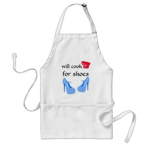 Diva zal een koekje voor hoge hiel maken standaard schort