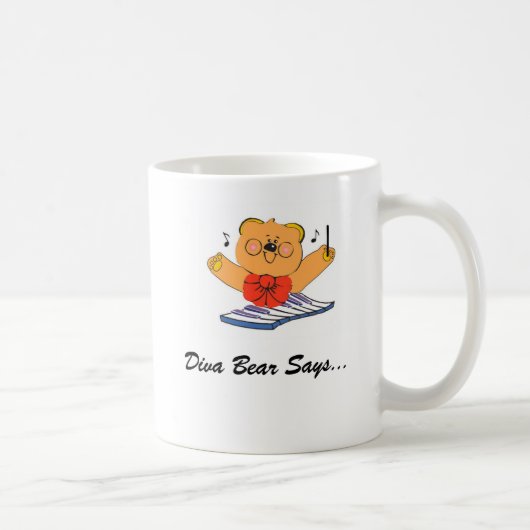 DivaBear Conducting Koffiemok (Rechts)