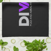 DivaFit Towel (donker) Theedoek (Gevouwen)