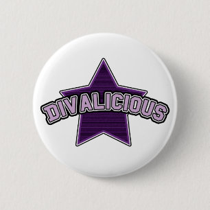Divalselijk Ronde Button 5,7 Cm