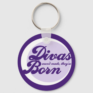 Divas arent heeft ze geboren sleutelhanger