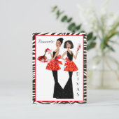 "Divas domestiques" Cartes postales Afro-Américain (Debout devant)