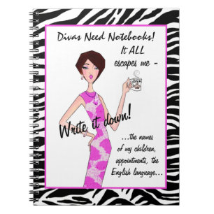 DIVAS HEEFT NOTITIEBOEKEN NODIG! Het maakt me alle