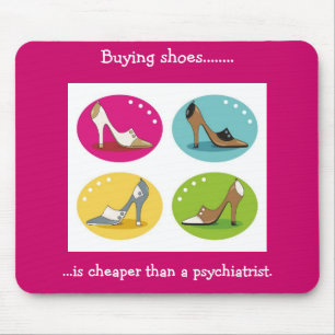 Diva's Love Shoes Mousepad Muismat