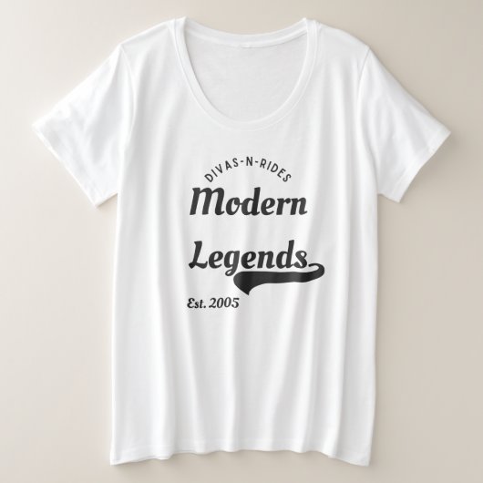 Divas-N-Rides Modern Legends Une-Pièce (Design devant)