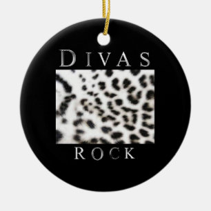DIVAS ROCK KERAMISCH ORNAMENT