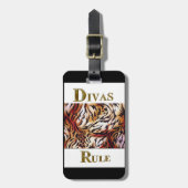 DIVAS RULE BAGAGELABEL (Voorkant verticaal)