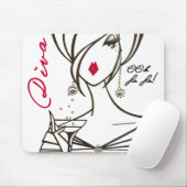 Divas Rule! mousepad - Gepersonaliseerd - Geperson Muismat (Met muis)
