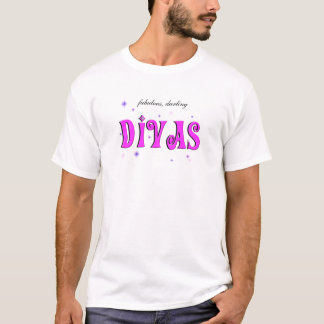 DiVAS-T-shirt, "geweldig, donker" T-shirt